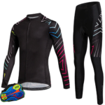 Uniforme Ciclismo Manga Larga Con Badana En Gel 9d Mtb